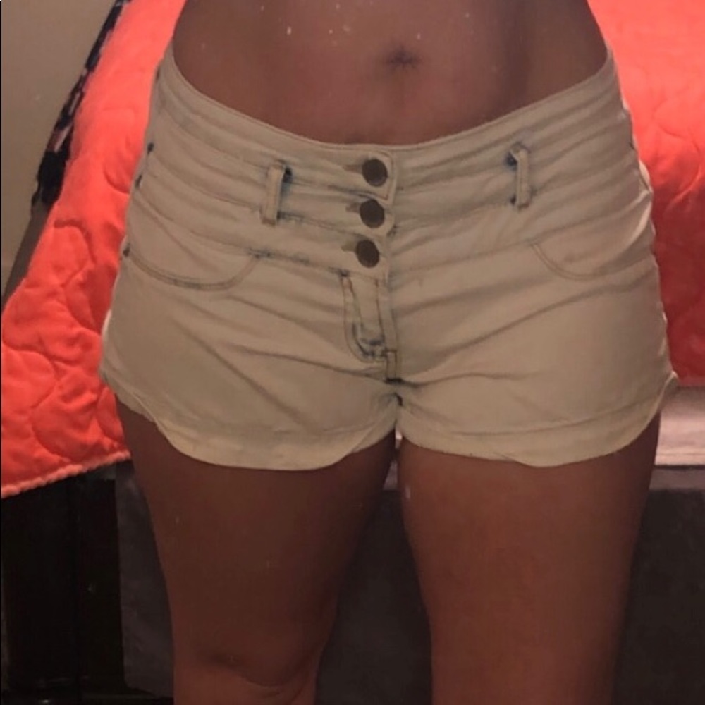 High waisted shorts